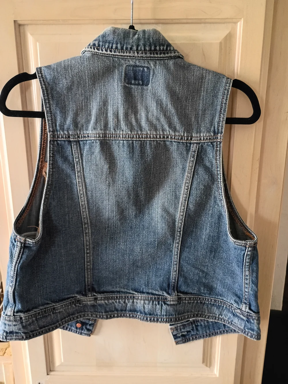 American Eagle Outfitters Blue Denim Vest - Picture 2 of 3